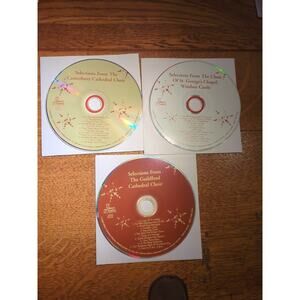 NEW Be Merry Music Holiday Journal 3 CD's - discs Only